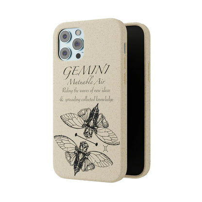 Gemini Zodiac Biodegradable Phone Case Printify