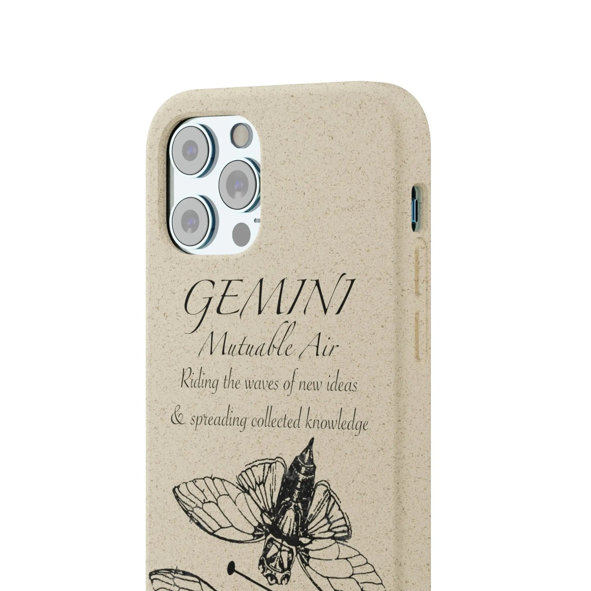 Gemini Zodiac Biodegradable Phone Case Printify