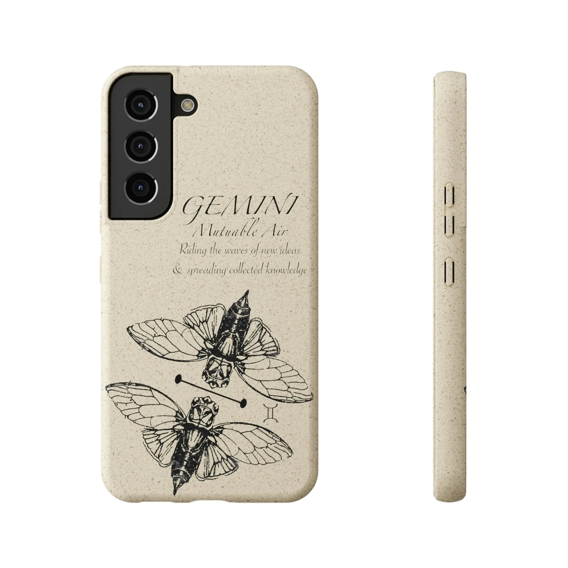 Gemini Zodiac Biodegradable Phone Case Printify