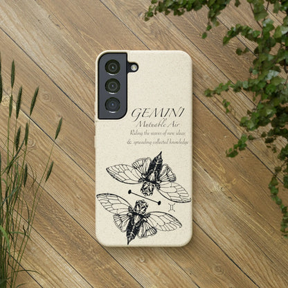 Gemini Zodiac Biodegradable Phone Case Printify