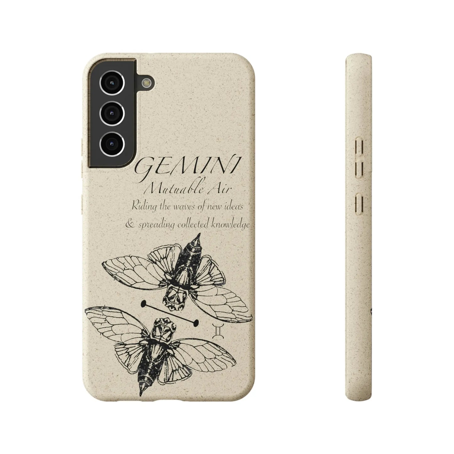 Gemini Zodiac Biodegradable Phone Case Printify