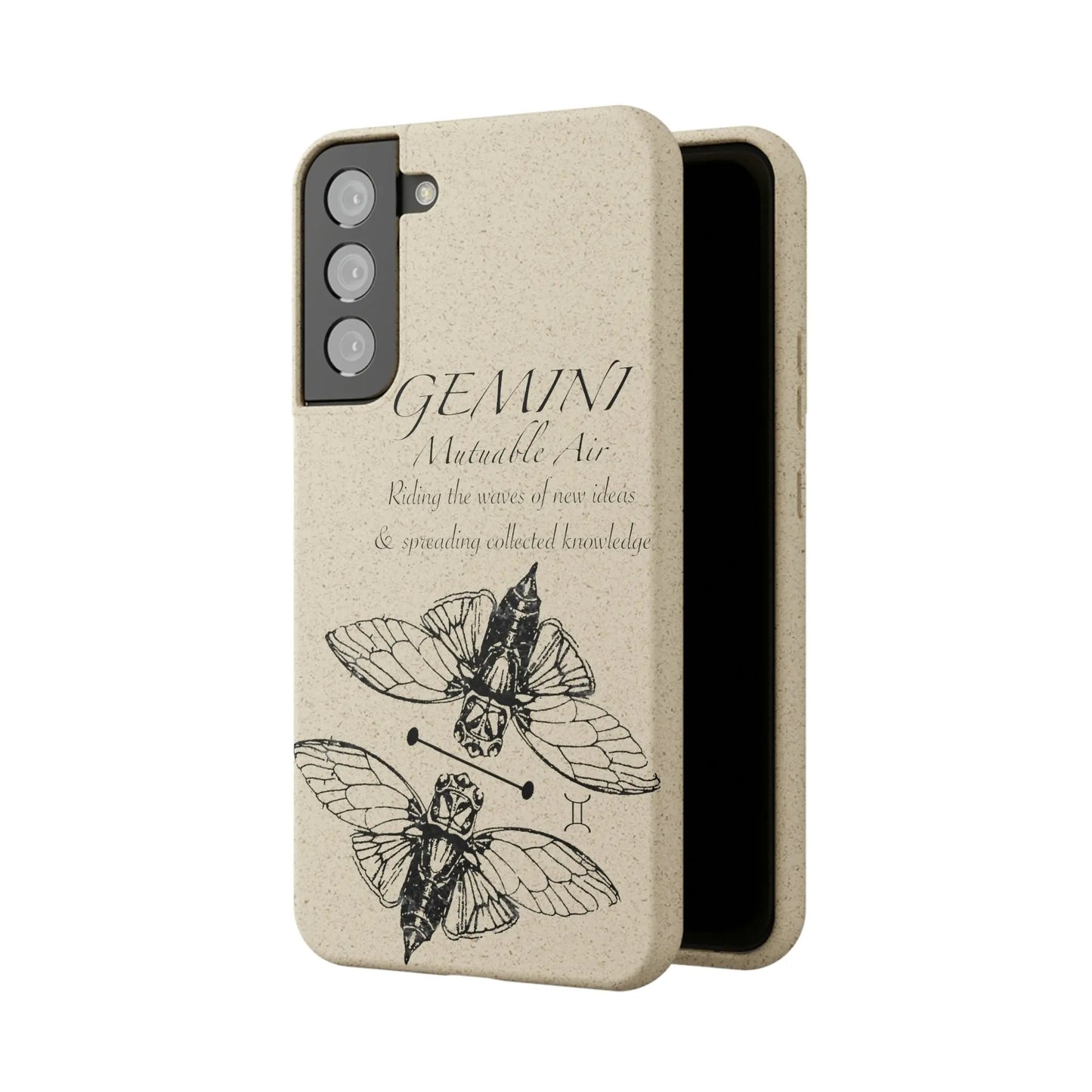 Gemini Zodiac Biodegradable Phone Case Printify