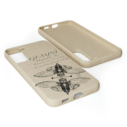 Gemini Zodiac Biodegradable Phone Case Printify