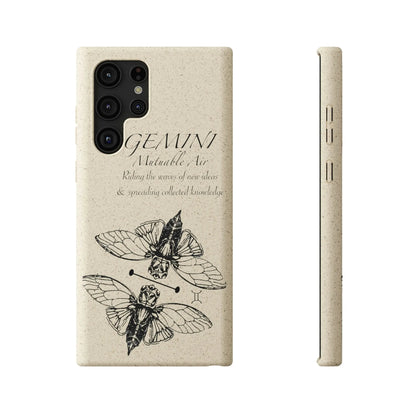 Gemini Zodiac Biodegradable Phone Case Printify