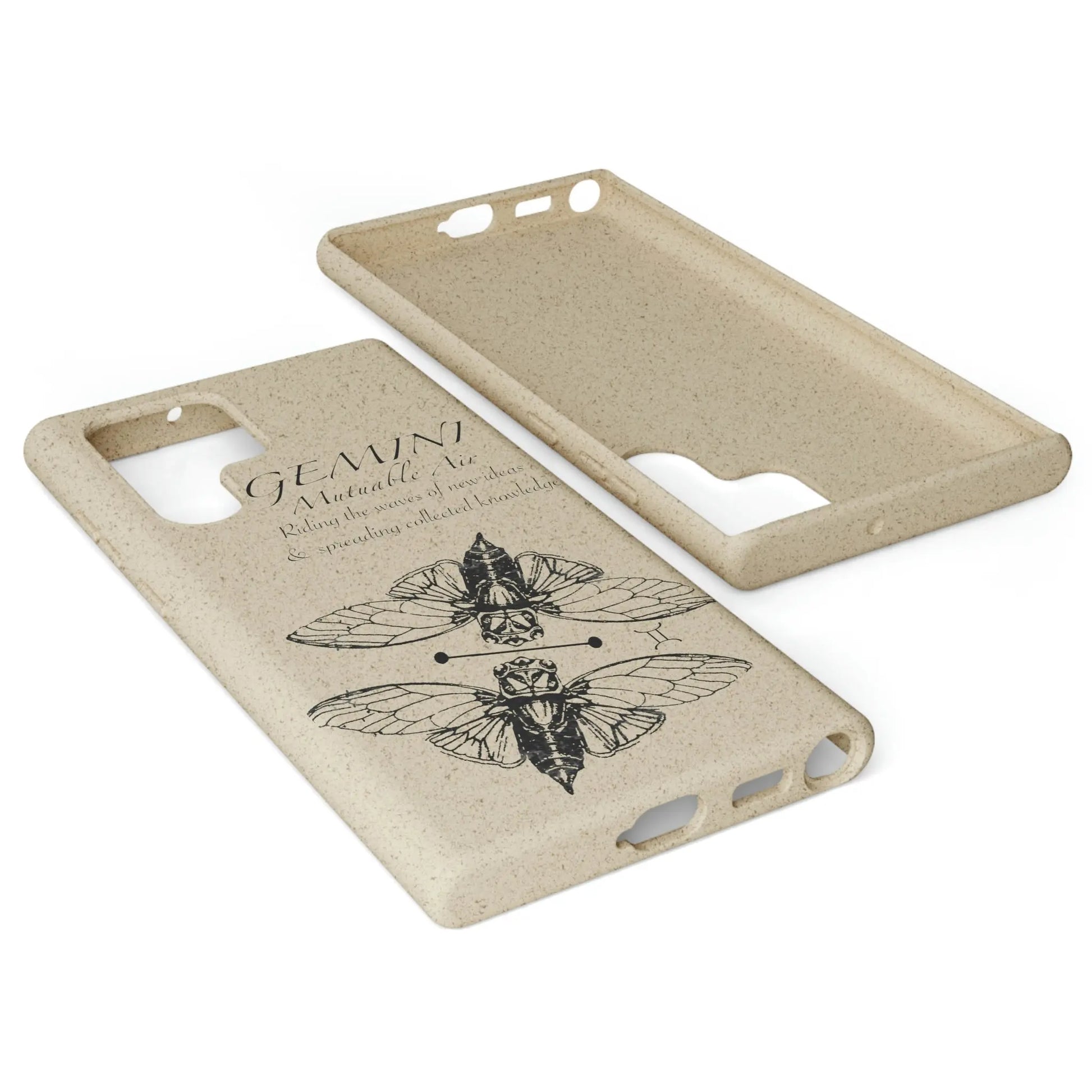 Gemini Zodiac Biodegradable Phone Case Printify