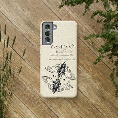 Gemini Zodiac Biodegradable Phone Case Printify