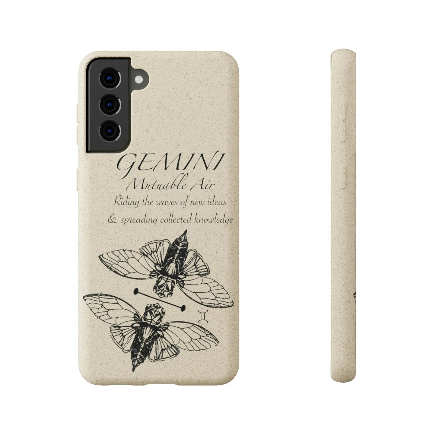 Gemini Zodiac Biodegradable Phone Case Printify