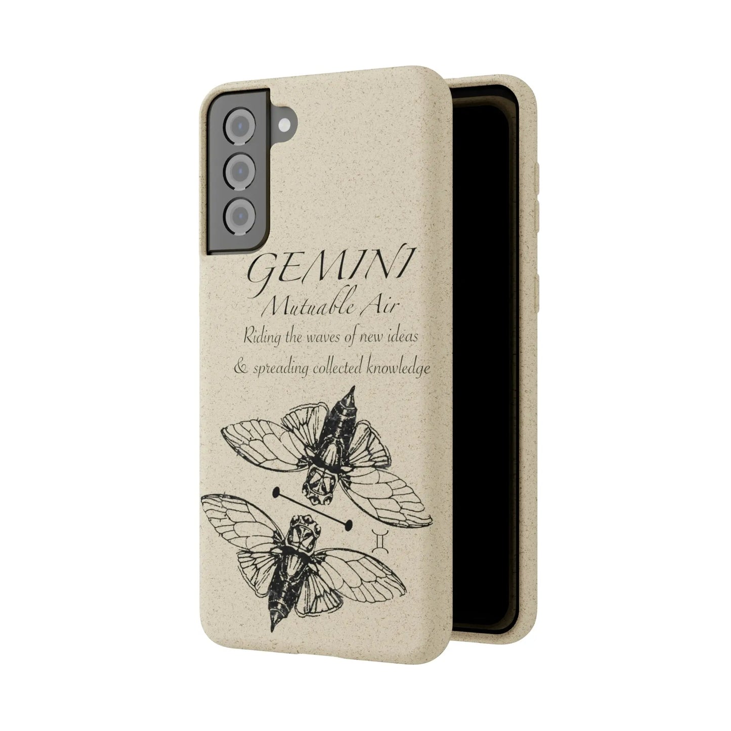 Gemini Zodiac Biodegradable Phone Case Printify