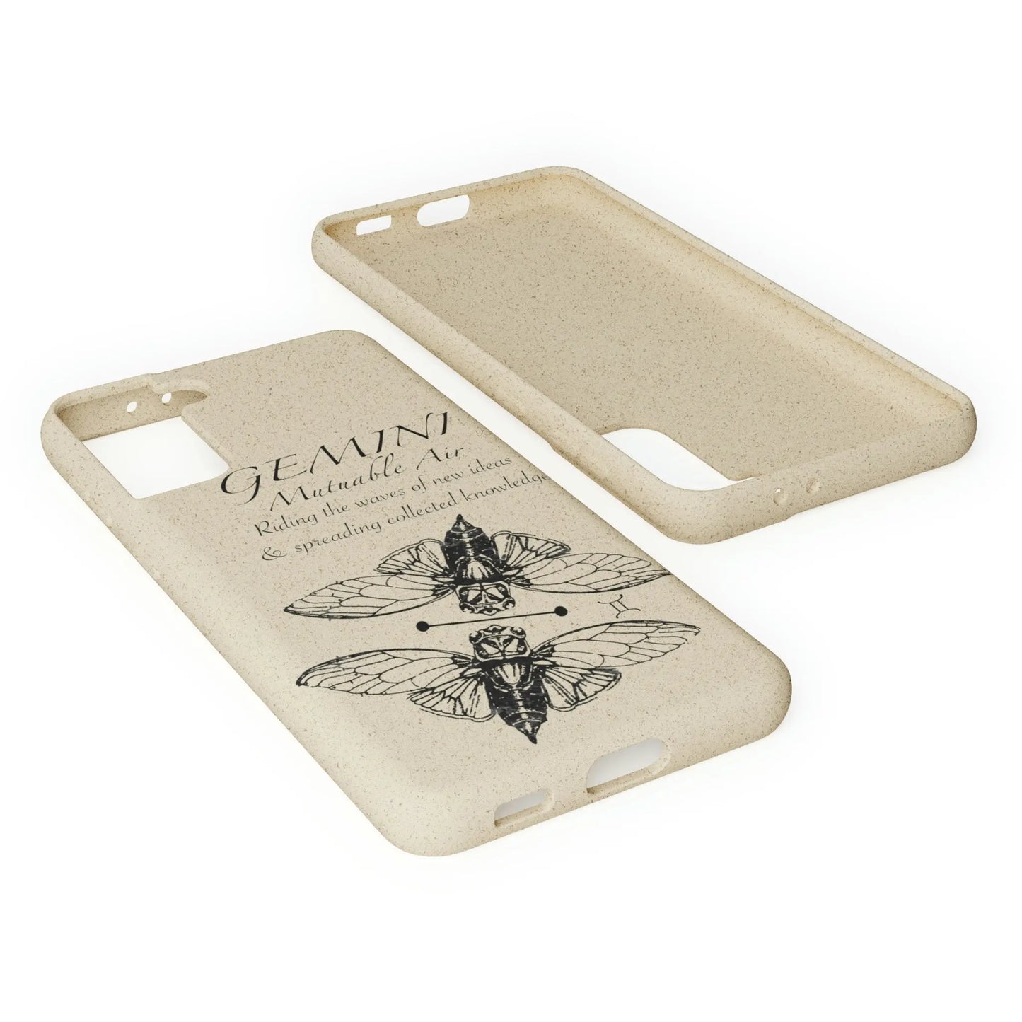 Gemini Zodiac Biodegradable Phone Case Printify