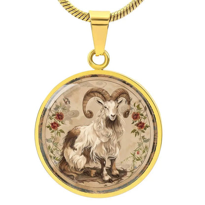 Goat Chinese Zodiac Necklace ShineOn Fulfillment