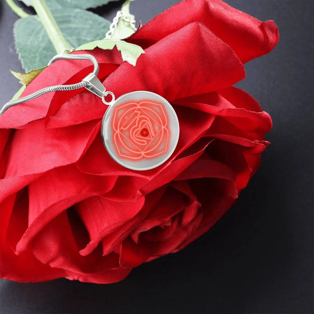 Grounded & Empowered: The Crimson Root Chakra Necklace ShineOn Fulfillment