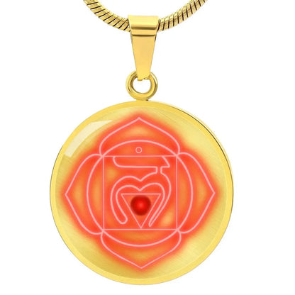 Grounded & Empowered: The Crimson Root Chakra Necklace ShineOn Fulfillment