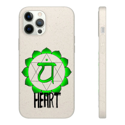 Heart Chakra Biodegradable Phone Case Printify