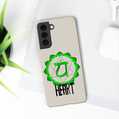 Heart Chakra Biodegradable Phone Case Printify