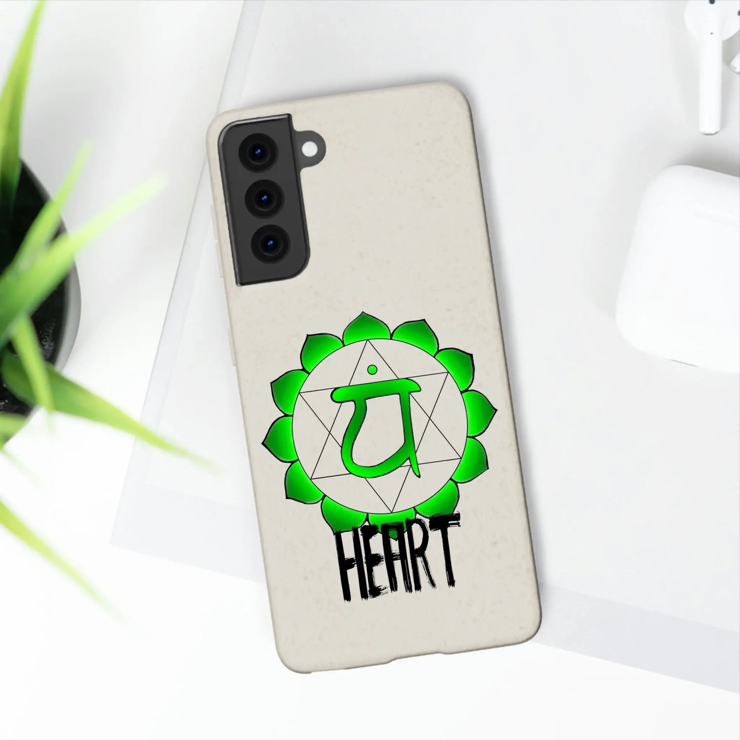 Heart Chakra Biodegradable Phone Case Printify