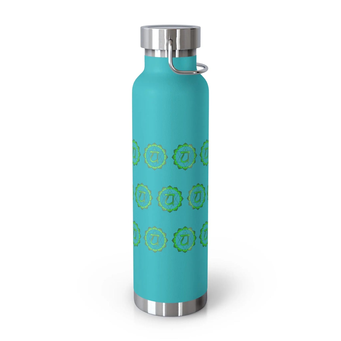 Heart Chakra Copper Vacuum Insulated Bottle, 22oz Printify