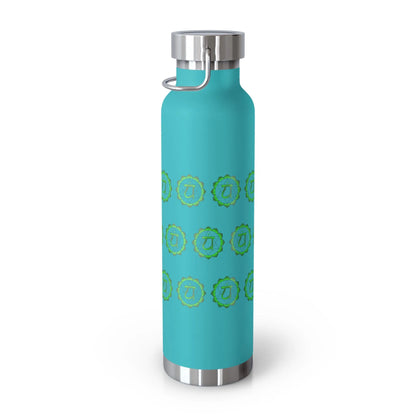 Heart Chakra Copper Vacuum Insulated Bottle, 22oz Printify