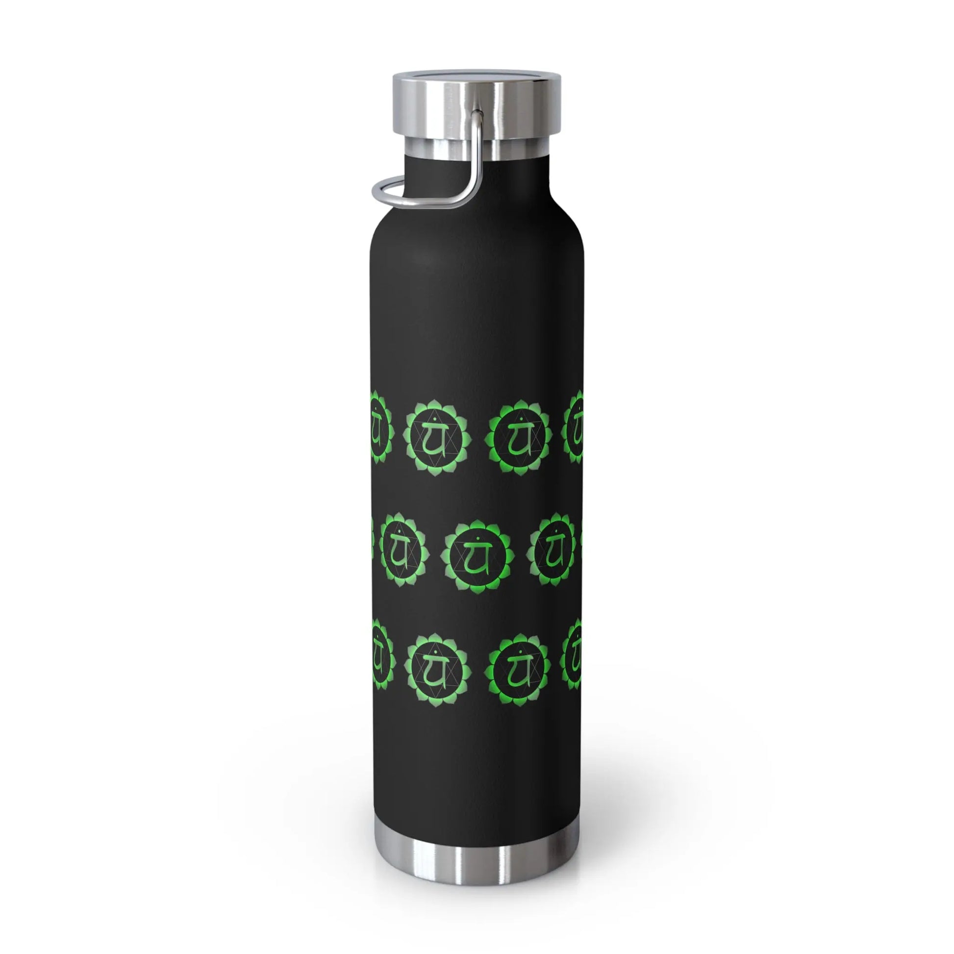 Heart Chakra Copper Vacuum Insulated Bottle, 22oz Printify