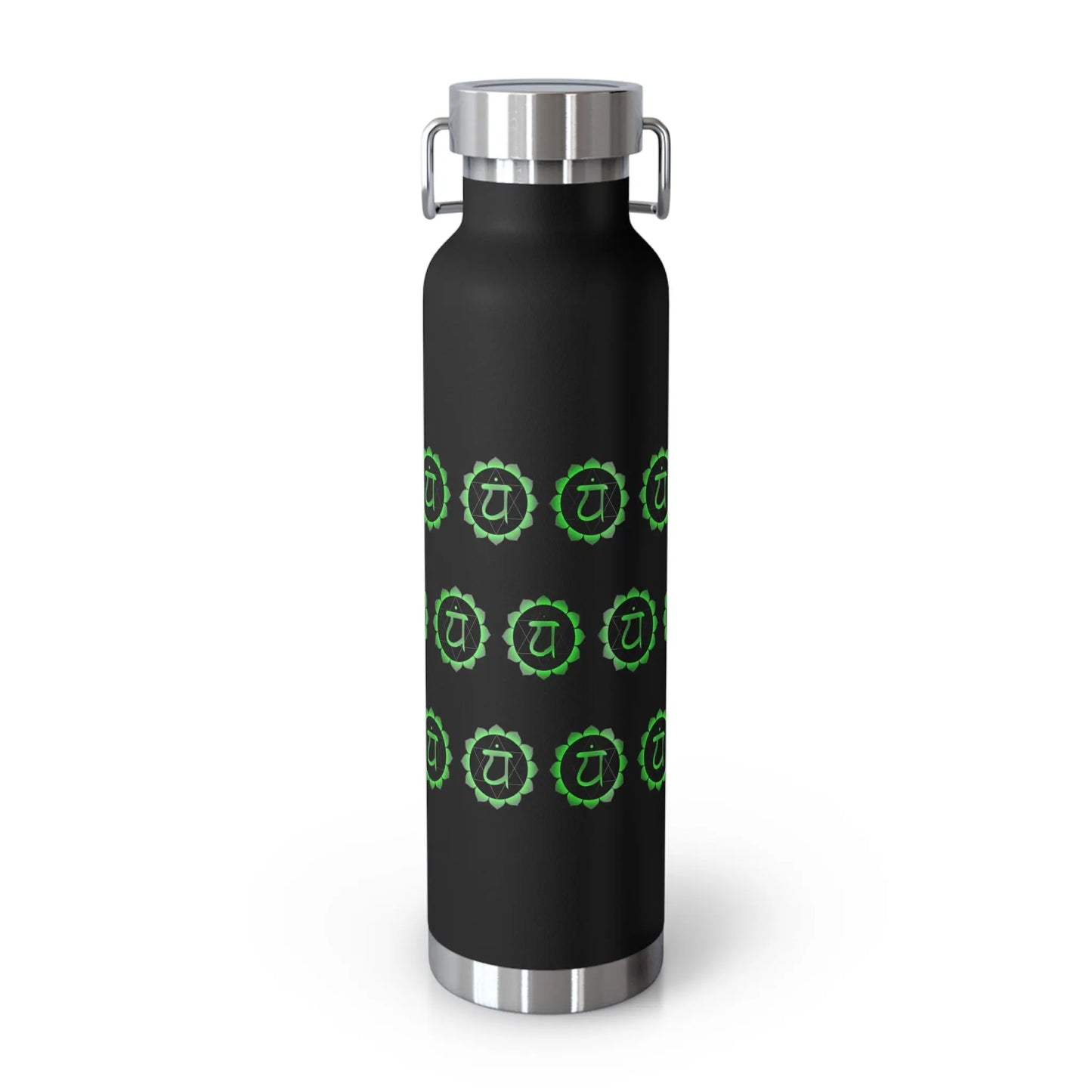 Heart Chakra Copper Vacuum Insulated Bottle, 22oz Printify