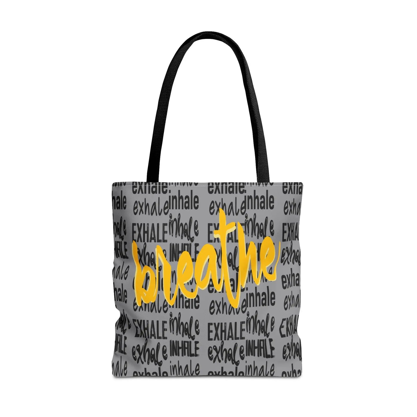 Inspirational Breathe Tote Bag - Daily Motivational Carry Printify