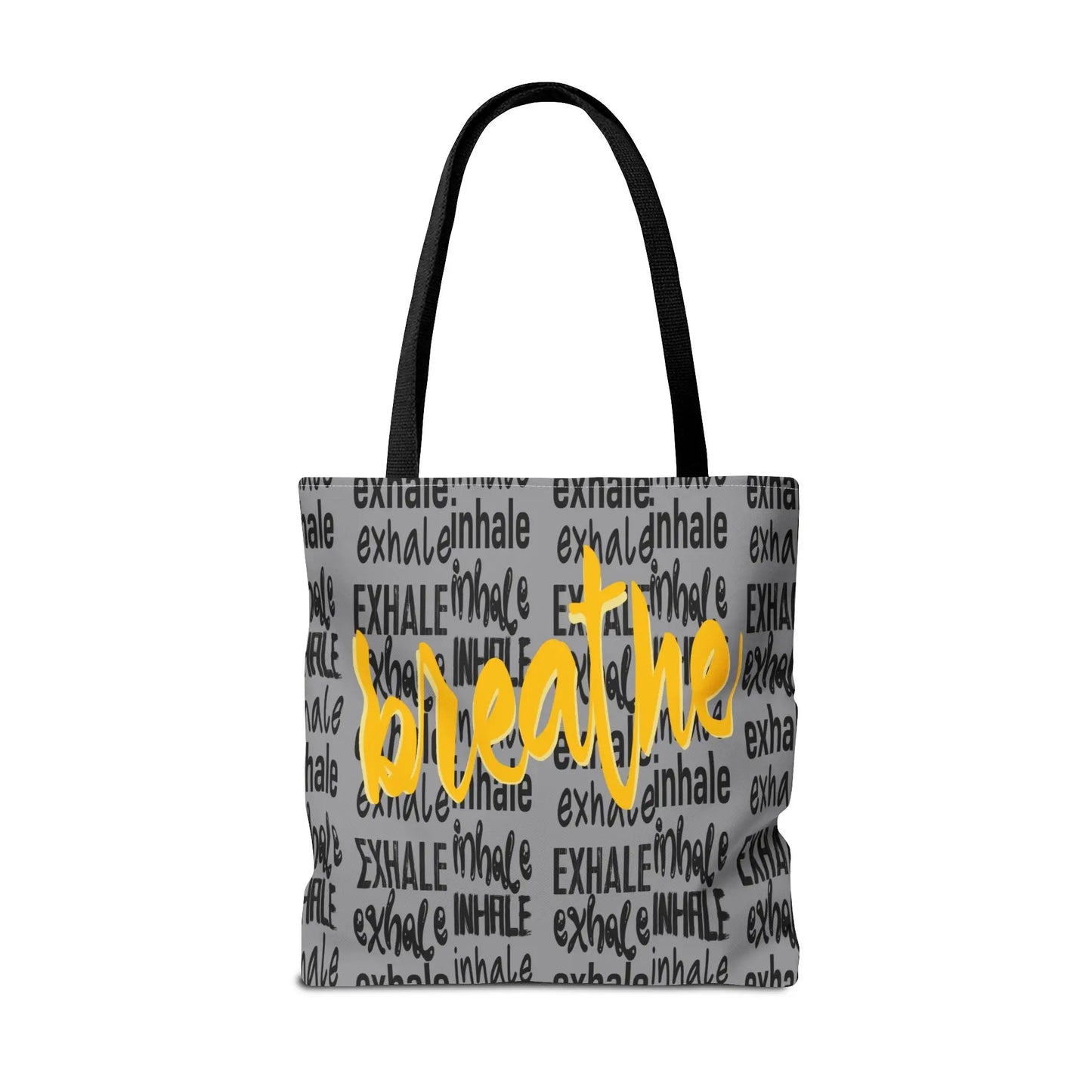 Inspirational Breathe Tote Bag - Daily Motivational Carry Printify