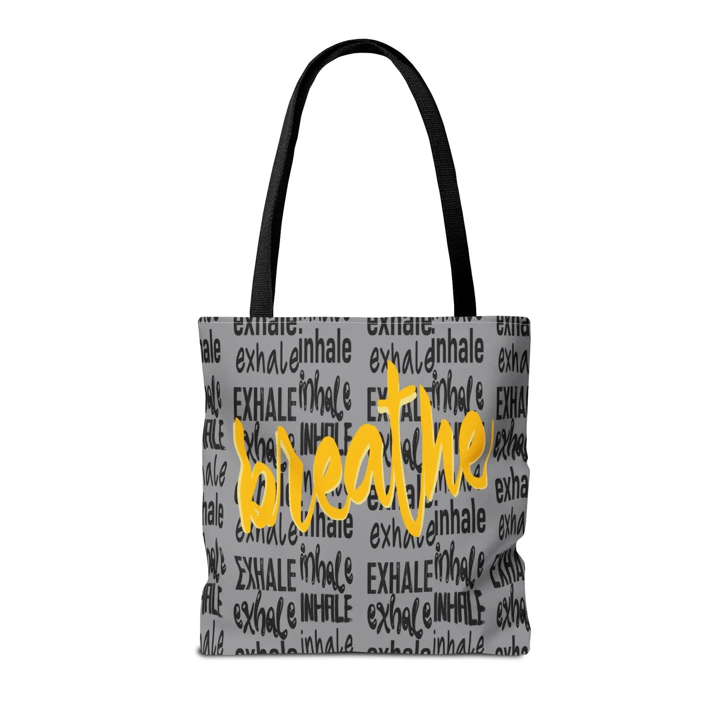 Inspirational Breathe Tote Bag - Daily Motivational Carry Printify