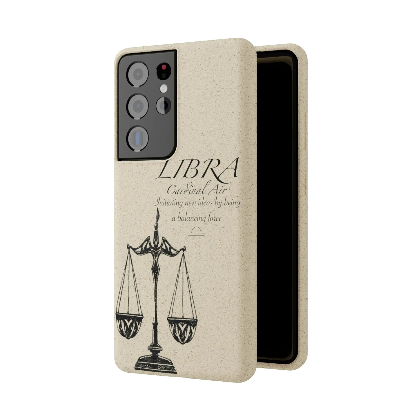 Libra Zodiac Biodegradable Phone Case Printify