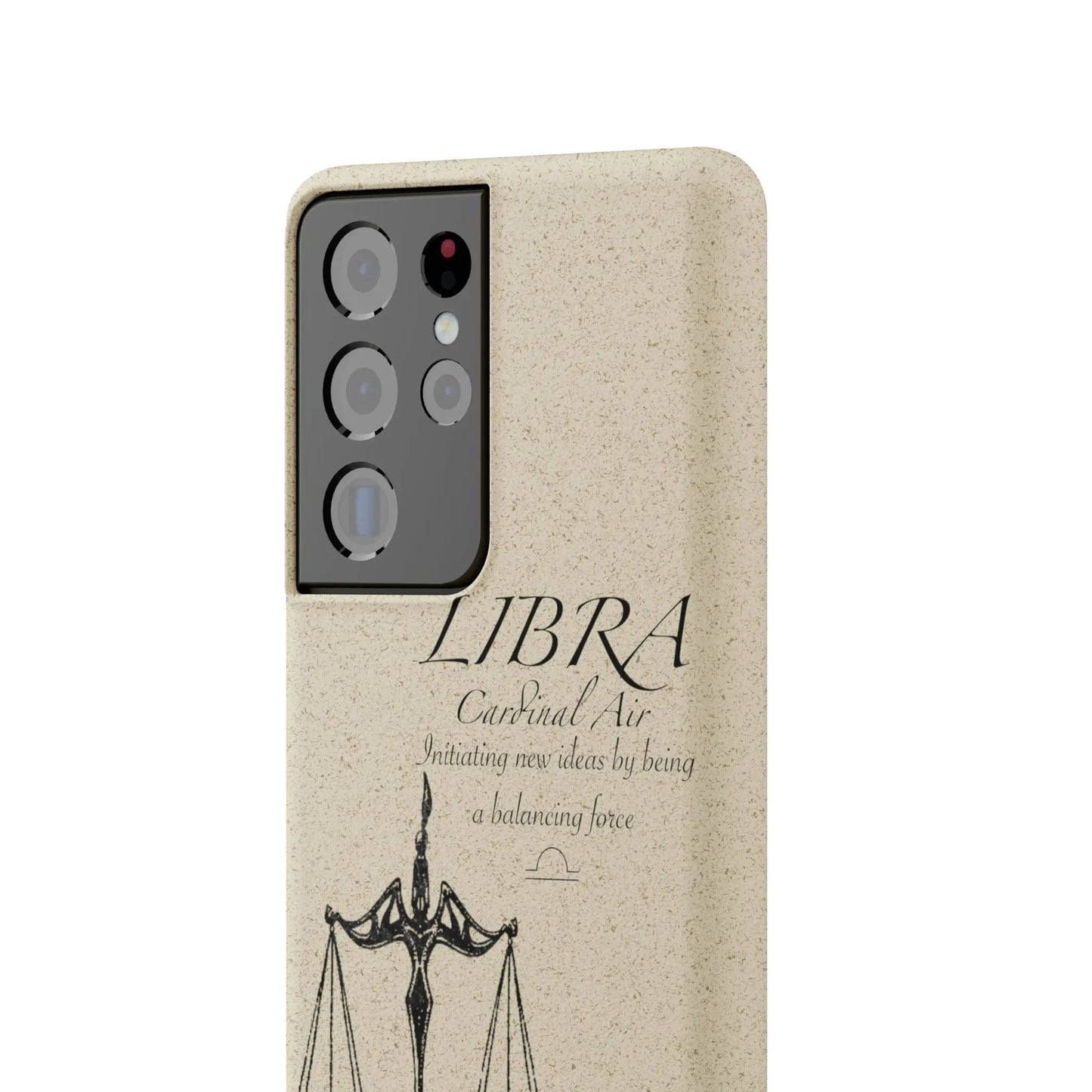 Libra Zodiac Biodegradable Phone Case Printify