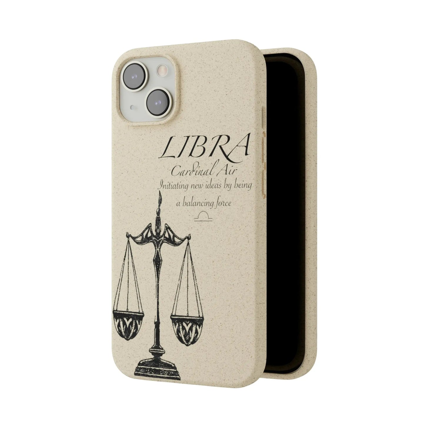 Libra Zodiac Biodegradable Phone Case Printify