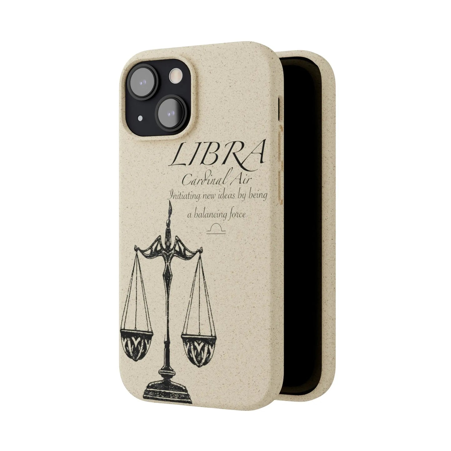 Libra Zodiac Biodegradable Phone Case Printify