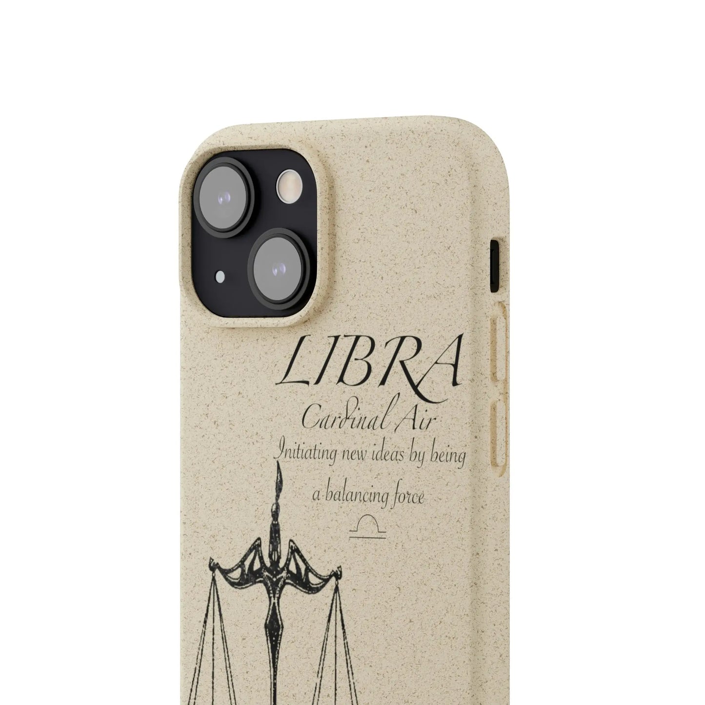 Libra Zodiac Biodegradable Phone Case Printify