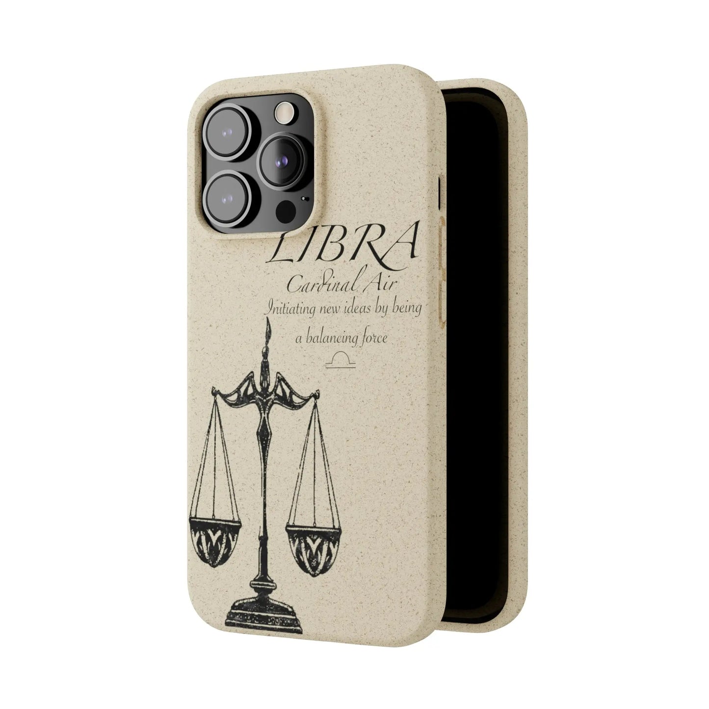 Libra Zodiac Biodegradable Phone Case Printify