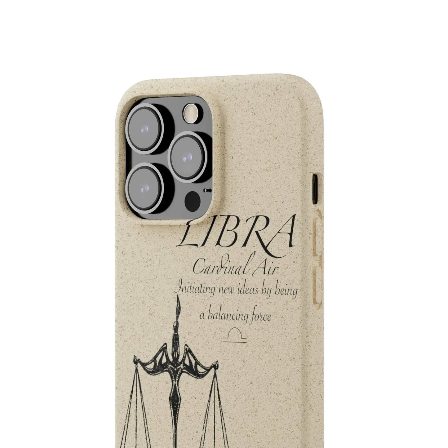 Libra Zodiac Biodegradable Phone Case Printify