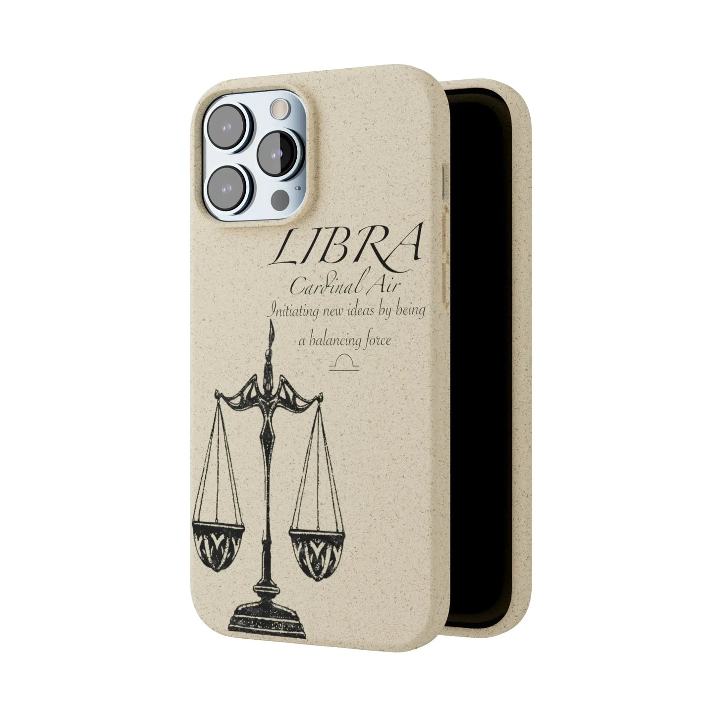 Libra Zodiac Biodegradable Phone Case Printify