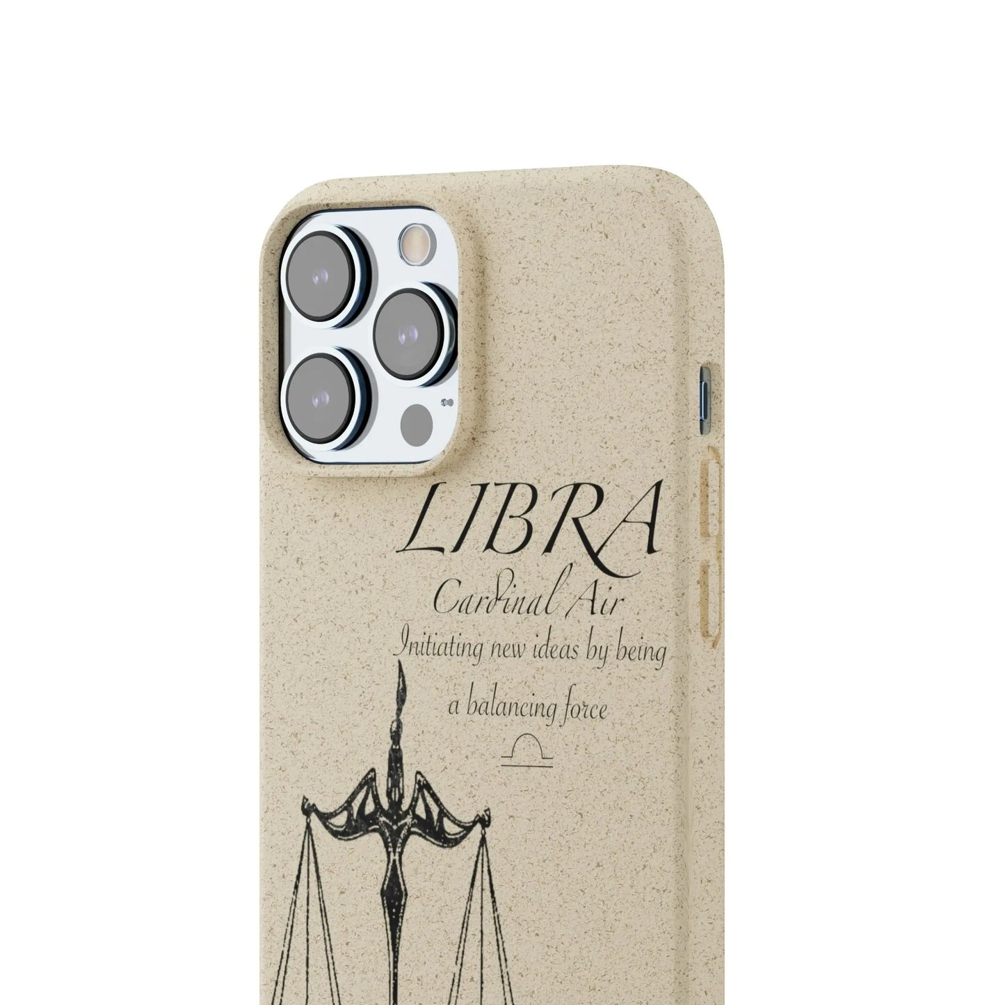 Libra Zodiac Biodegradable Phone Case Printify