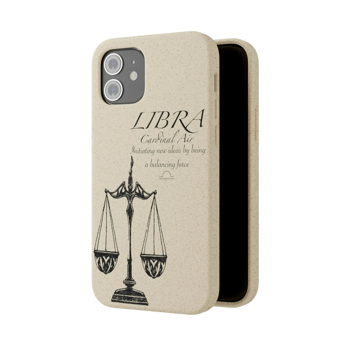 Libra Zodiac Biodegradable Phone Case Printify