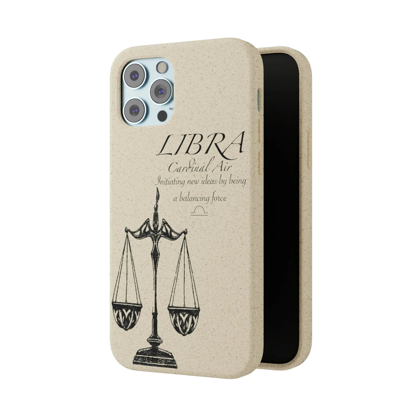 Libra Zodiac Biodegradable Phone Case Printify