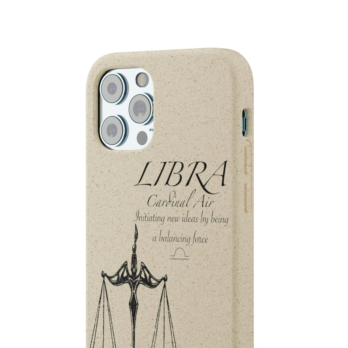 Libra Zodiac Biodegradable Phone Case Printify