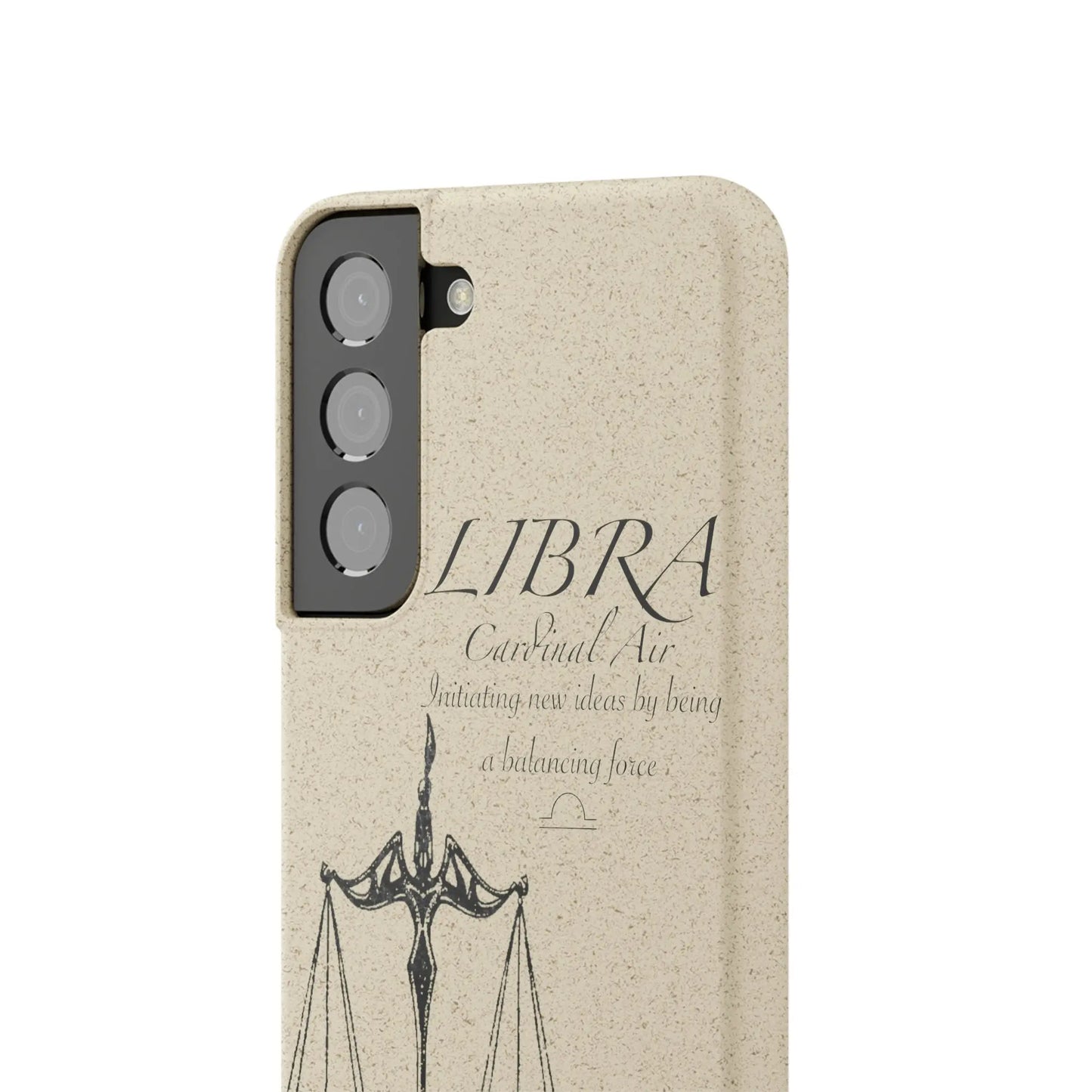 Libra Zodiac Biodegradable Phone Case Printify