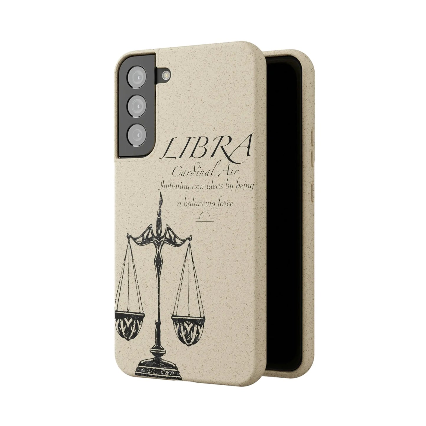 Libra Zodiac Biodegradable Phone Case Printify