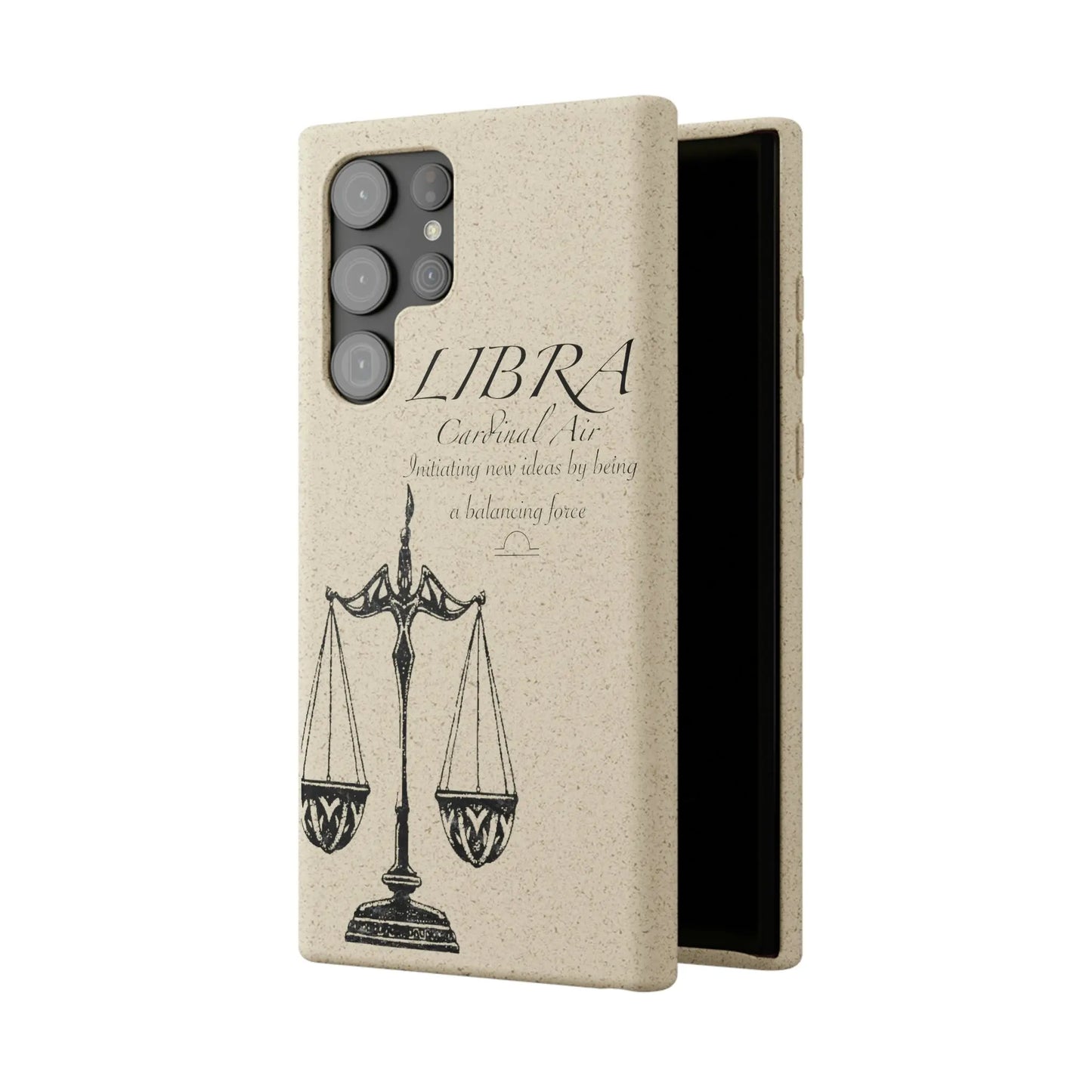 Libra Zodiac Biodegradable Phone Case Printify