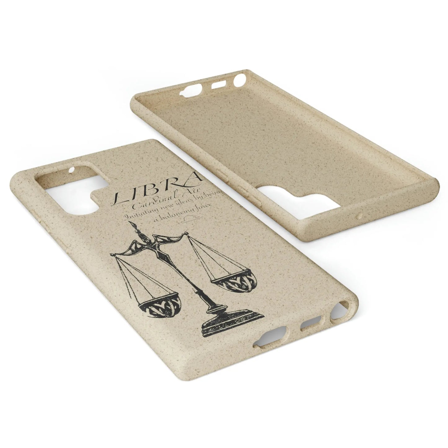 Libra Zodiac Biodegradable Phone Case Printify