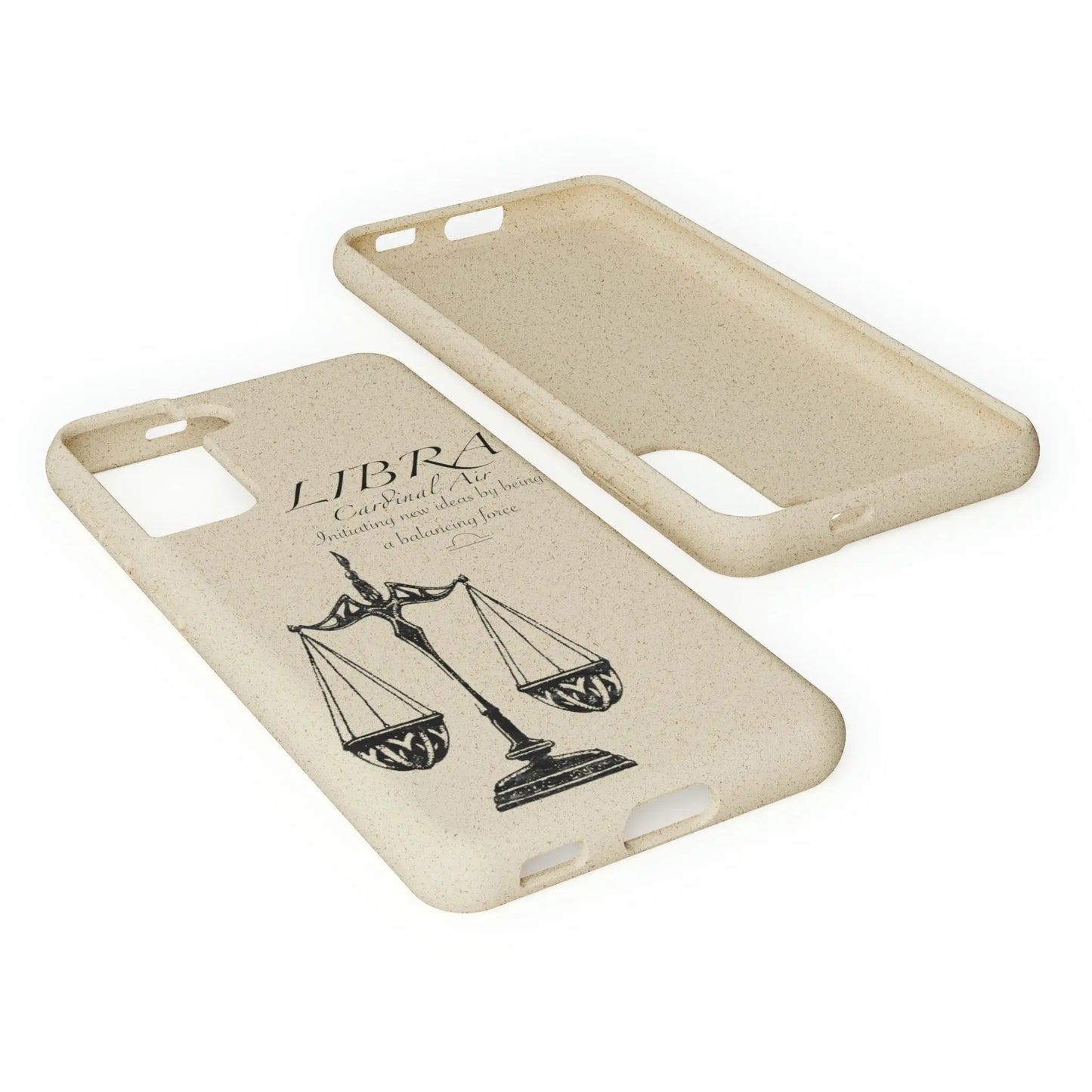 Libra Zodiac Biodegradable Phone Case Printify