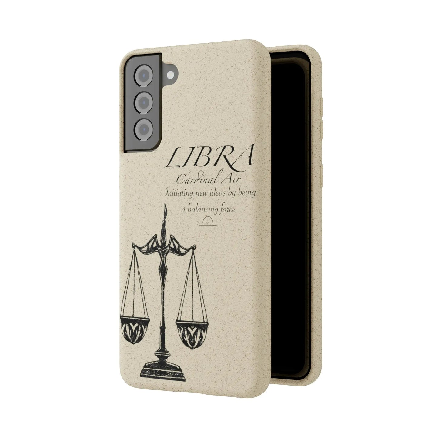 Libra Zodiac Biodegradable Phone Case Printify