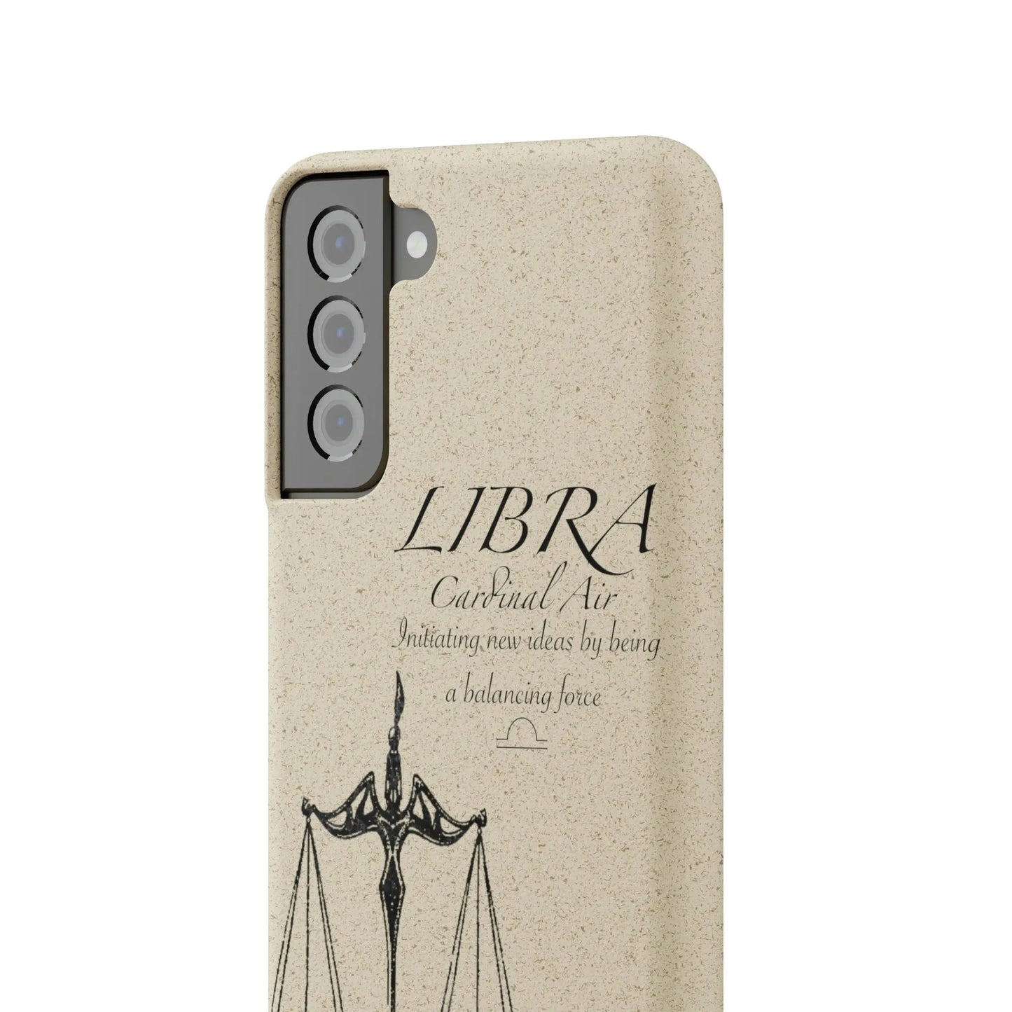 Libra Zodiac Biodegradable Phone Case Printify