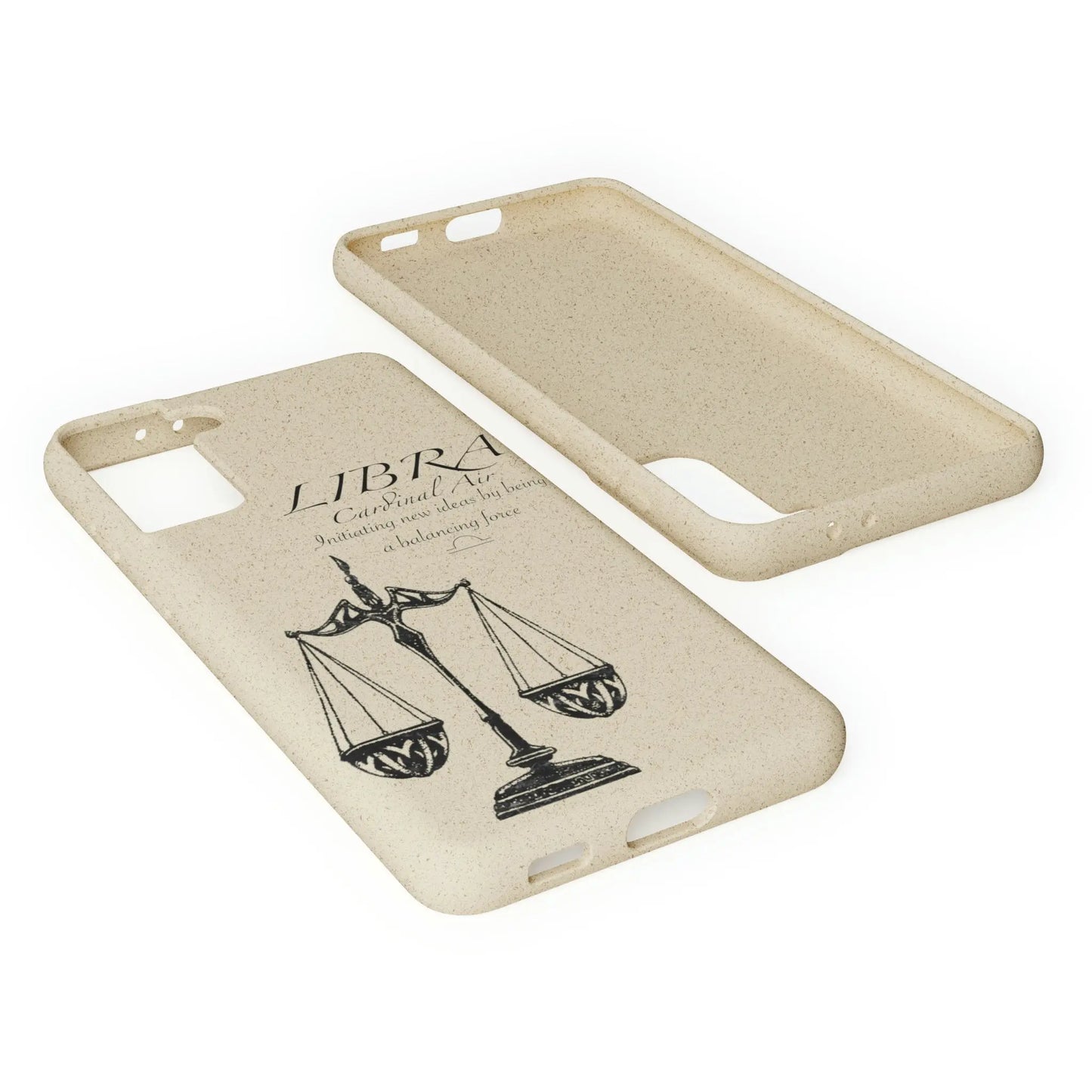 Libra Zodiac Biodegradable Phone Case Printify