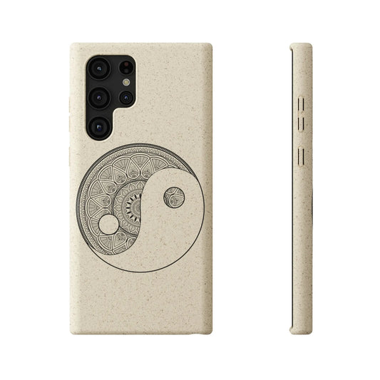 Mandela YinYang Biodegradable Phone Case Printify