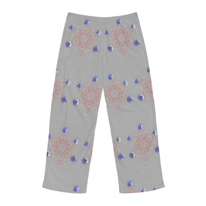 Metatron's Cube Men's Pajama Pants Printify