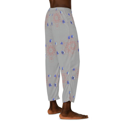 Metatron's Cube Men's Pajama Pants Printify