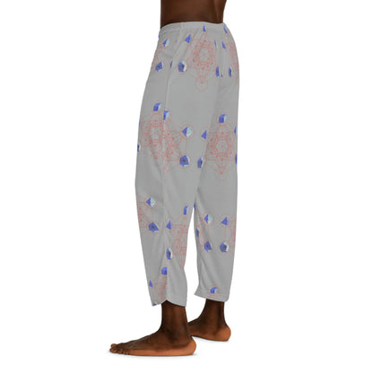 Metatron's Cube Men's Pajama Pants Printify